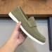 Dior Men’s Suede Leather Loafers, Calfskin Lining, Logo Hardware Detail #A67796