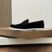 Dior Men’s Suede Leather Loafers, Calfskin Lining, Logo Hardware Detail #A67797