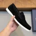 Dior Men’s Suede Leather Loafers, Calfskin Lining, Logo Hardware Detail #A67797