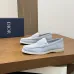 Dior Men’s Suede Leather Loafers, Calfskin Lining, Logo Hardware Detail #A67798