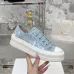 Dior Oblique Embroidery Platform Canvas Sneakers 4.5cm Sole #B66713