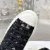 Dior Oblique Embroidery Platform Canvas Sneakers 4.5cm Sole #B66714