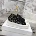 Dior Oblique Embroidery Platform Canvas Sneakers 4.5cm Sole #B66714