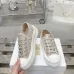 Dior Oblique Embroidery Platform Canvas Sneakers 4.5cm Sole #B66715