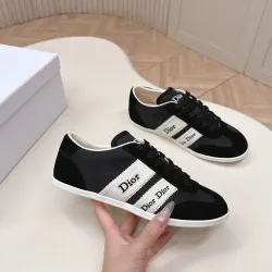 Dior Style German Army Trainers Luxury Suede Leather GAT Sneakers #B66195
