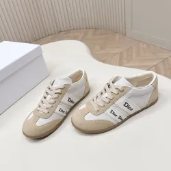 Dior Style German Army Trainers Luxury Suede Leather GAT Sneakers #B66196