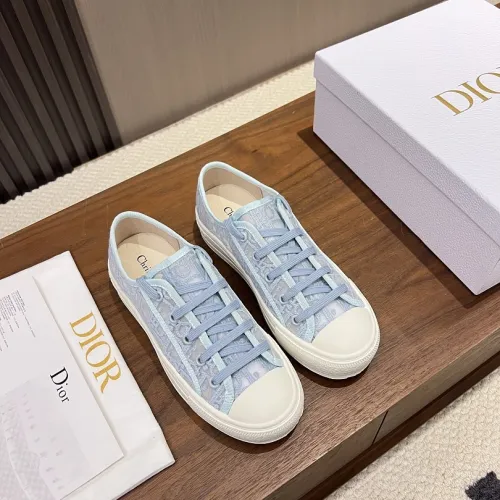 Dior Style Oblique Embroidered Sneakers Mesh Breathable Women Shoes #B66188