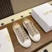 Dior Style Oblique Embroidered Sneakers Mesh Breathable Women Shoes #B66192
