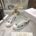 Dior Walk'n'Dior Oblique Embroidered Platform Canvas Sneakers #A68560