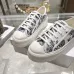Dior Walk'n'Dior Oblique Embroidered Platform Canvas Sneakers #A68560