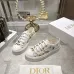 Dior Walk'n'Dior Oblique Embroidered Platform Canvas Sneakers #A68561