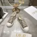 Dior Walk'n'Dior Oblique Embroidered Platform Canvas Sneakers #A68562