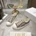Dior Walk'n'Dior Oblique Embroidered Platform Canvas Sneakers #A68562