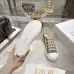 Dior Walk'n'Dior Oblique Embroidered Platform Canvas Sneakers #A68562