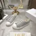 Dior Walk'n'Dior Oblique Embroidered Platform Canvas Sneakers #A68563