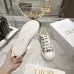 Dior Walk'n'Dior Oblique Embroidered Platform Canvas Sneakers #A68564
