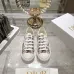 Dior Walk'n'Dior Oblique Embroidered Platform Canvas Sneakers #A68564