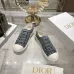 Dior Walk'n'Dior Oblique Embroidered Platform Canvas Sneakers #A68565