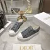 Dior Walk'n'Dior Oblique Embroidered Platform Canvas Sneakers #A68565