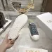 Dior Walk'n'Dior Oblique Embroidered Platform Canvas Sneakers #A68565