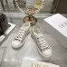Dior Walk'n'Dior Oblique Embroidered Platform Canvas Sneakers #A68566