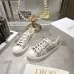 Dior Walk'n'Dior Oblique Embroidered Platform Canvas Sneakers #A68566