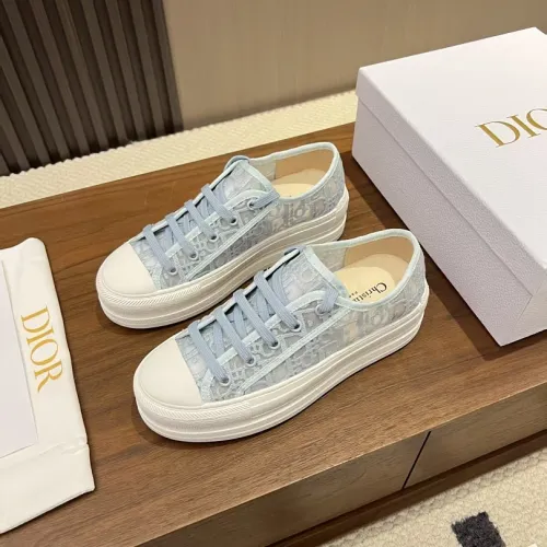 Dior Women's Oblique Embroidered Mesh Sneakers #B66067
