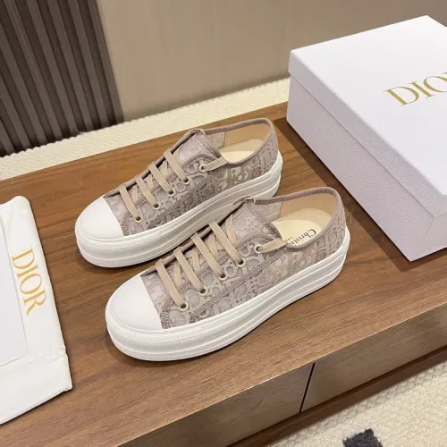 Dior Women's Oblique Embroidered Mesh Sneakers #B66068