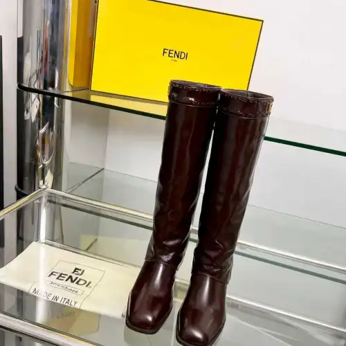 Fendi shoes for Fendi Boot for women heel height:7cm #B58266