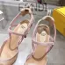Fendi Colibri Lite FF Mesh Slingback Pointed‑Toe High Heels #A68663