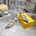 Fendi Colibri Lite FF Mesh Slingback Pointed‑Toe High Heels #A68664