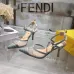 Fendi Colibri Lite FF Mesh Slingback Pointed‑Toe High Heels #A68664