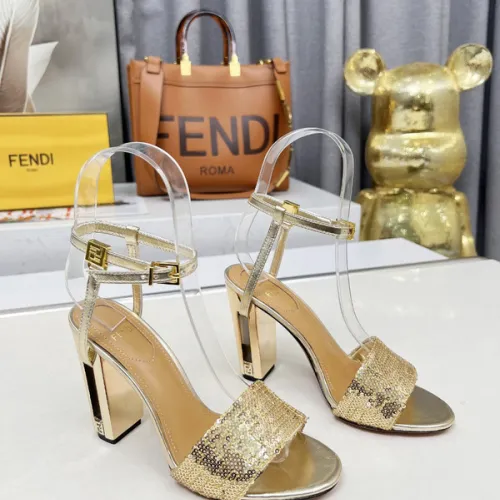Fendi shoes for Fendi High-heeled shoes for women #B49460