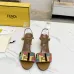 Fendi shoes for Fendi High-heeled shoes for women #B49461