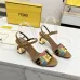 Fendi shoes for Fendi High-heeled shoes for women #B49461