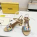 Fendi shoes for Fendi High-heeled shoes for women #B49461
