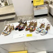 Fendi shoes for Fendi High-heeled shoes for women #B49461