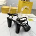 Fendi shoes for Fendi High-heeled shoes for women #B49462