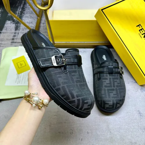 Fendi shoes for Fendi Slippers for men #B50669