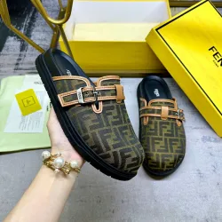 Fendi shoes for Fendi Slippers for men #B50670