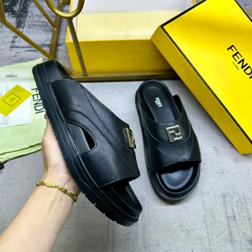 Fendi shoes for Fendi Slippers for men #B50672