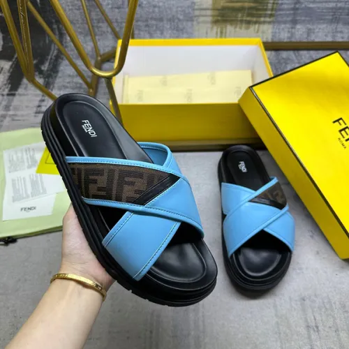 Fendi shoes for Fendi Slippers for men #B50679