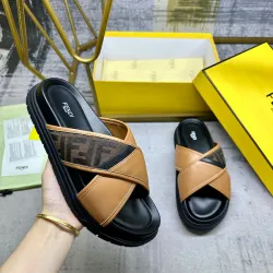 Fendi shoes for Fendi Slippers for men #B50681