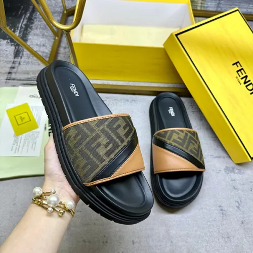 Fendi shoes for Fendi Slippers for men #B50687