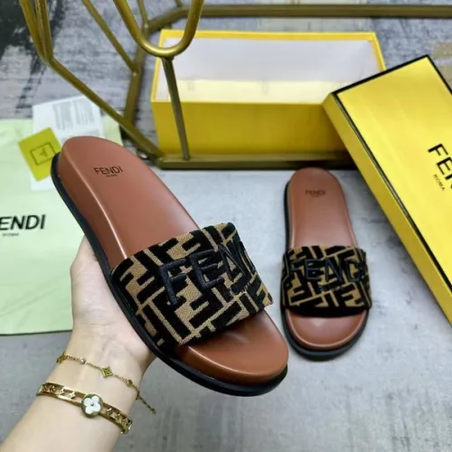 Fendi shoes for Fendi Slippers for men and women #B52460