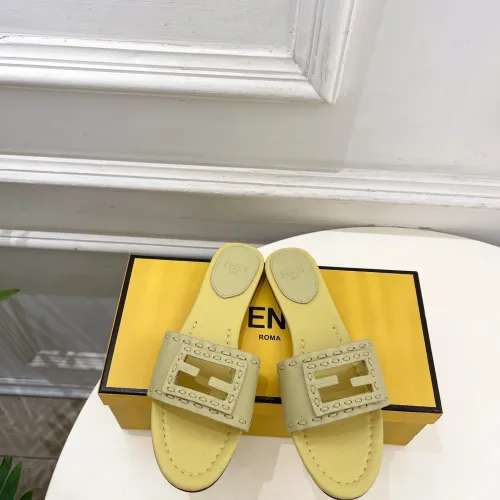 Fendi shoes for Fendi slippers for women #B65242