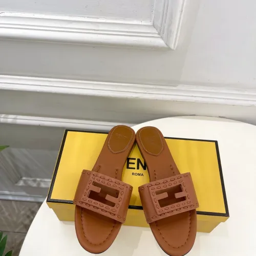 Fendi shoes for Fendi slippers for women #B65244