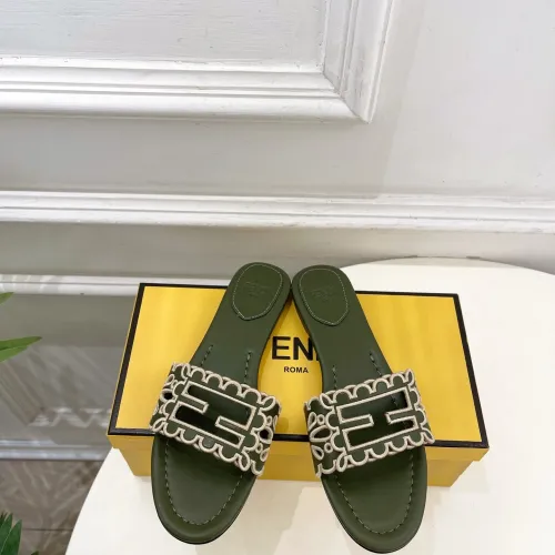 Fendi shoes for Fendi slippers for women #B65250