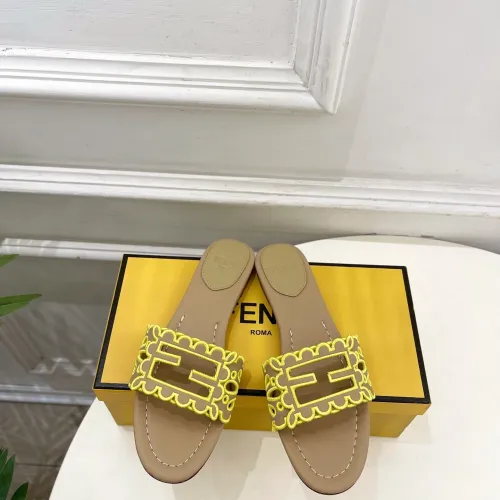 Fendi shoes for Fendi slippers for women #B65251