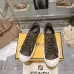 Fendi shoes for Women's Fendi Domino Sneakers Brown #B48857